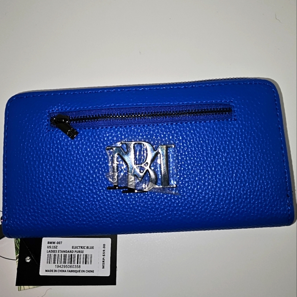Electric Blue Ladies Wallet
